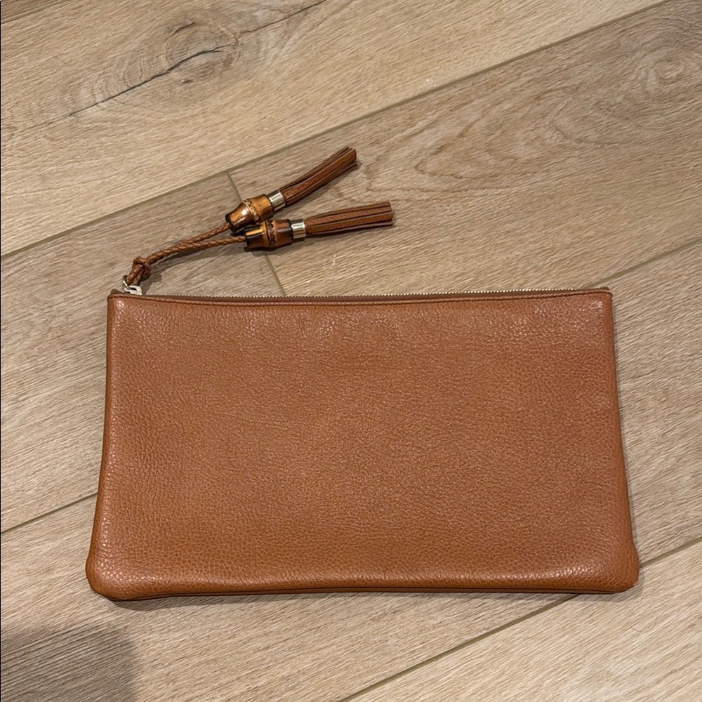 Coach Brown Leather Pouch